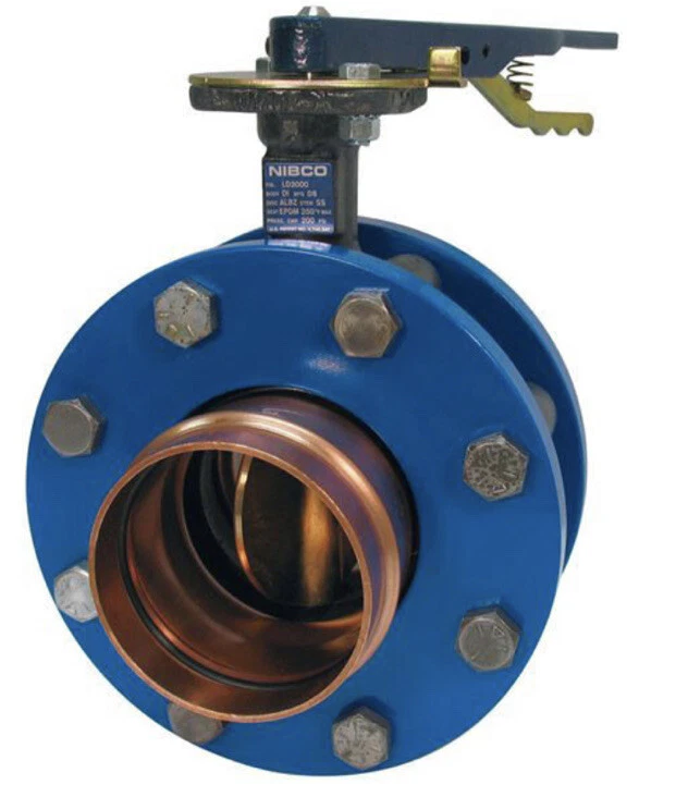 NIBCO NLR100H 4 LEAD FREE PROPRESS BUTTERFLYPFD20003 4 PRESS BFV L/LK HNDL, New - Image 1 of 1