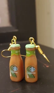  Frappuccino Kaffeeflasche Getränk Ohrringe KOSTENLOSER VERSAND  - Bild 1 von 2