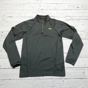 Outdoor Research Pullover Herren Small grau Radiant LT Zip Top Performance Wandern - Bild 1 von 10