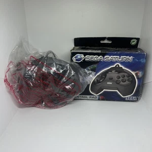 Sega Saturn Controller E Box Control Pad MK-80301 Gratis Regno Unito P&p - Foto 1 di 8