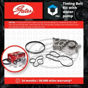 Timing Belt & Water Pump Kit fits SKODA SUPERB Mk3 1.4 2015 on Set Gates Quality - Picture 1 of 3