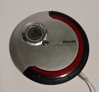 Reproductor de CD Philips AX5201 rojo/gris Foto 1 de 4