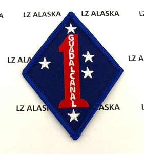 US MARINE CORPS 1° DIVISIONE MARINA PATCH (MC1) USMC 1° MARDIV - Foto 1 di 3