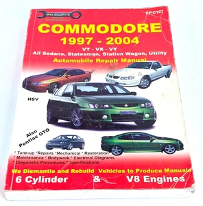 Commodore 1997 - 2004 VT - VX - VYMax Ellery's Repair Manual 6cyl V8 engines - Bild 1 von 14