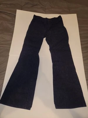  Jeans acampanados vintage años 70 para niñas talla desconocida ver medidas  Foto 1 de 4