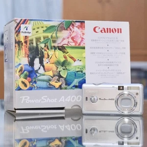A classic working Y2K retro CCD Canon PowerShot A400 From JAPAN - Picture 1 of 13