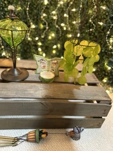 Eclectic Mixed Lot Of Green  Color Home Decor - Picture 1 of 8