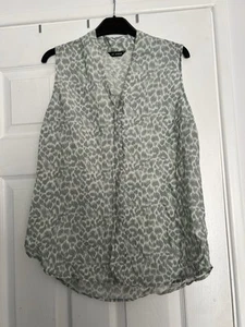 Ladies Matalan Size 10 Sleeveless Blouse - Picture 1 of 1