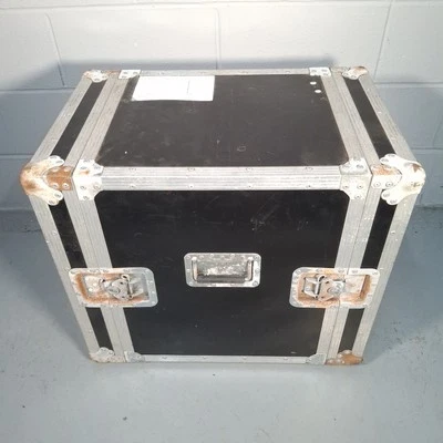 2 Door With Storage Area & 3u Mount Rack Section Flight Case With Plugs  - Image 1 of 4