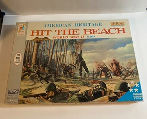 1966 Milton Bradley  "Hit the Beach" Game American Heritage. # 4510-X - Picture 1 of 18
