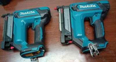 Lot of 2: Makita XTP02 Cordless Nail Gun 5/8", 11/16", 3/4", 1", 1-3/16", 1-3/8" - Image 1 of 4