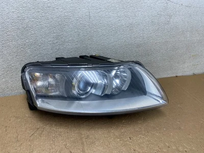 2005 至 2008 年奥迪 A6 右乘客侧车头灯 AFS 氙气高强度放电原始设备制造商 V3137 DW — 第 1/4 张图片