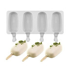1pc Silicone Ice Cream & Popsicle Mold DIY Frozen Treat Maker - NEW
