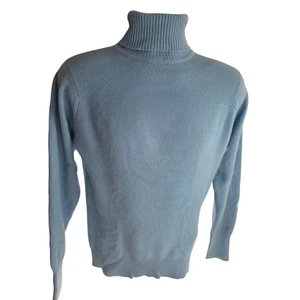 Ballantyne Kaschmir 3-fädig Rollkragen Pullover S Small Scotland Vintage Fehler - Bild 1 von 20