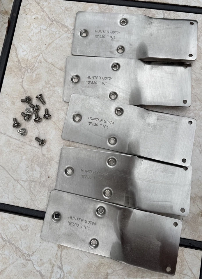 Bracket G0724 For Hunter Contempo 52" Brushed Nickel Ceiling Fan 59013 w/ Screws - Image 1 of 1