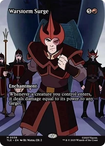 1x - Warstorm Surge - Borderless #38 - Avatar: Eternal - NM MTG - Picture 1 of 1
