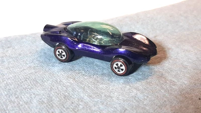 TURBINA PERSONALIZADA Johnny Lightning Topper vintage, morada con cristal original Foto 1 de 4
