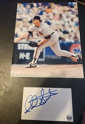 Tarjeta indexada firmada por ROD BECK W 8x10 San Francisco Giants - MCM Foto 1 de 2