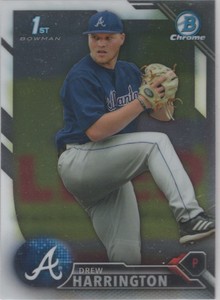 2016 Bowman Chrome Drew Harrington 