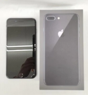 APPLE Model number: MQ9L2J/A (domestic SIM-free/64GB) IPHONE 8 PLUS Black - Image 1 of 4