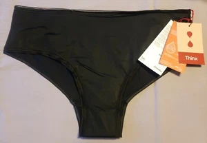 Thinx Cheeky Period LIGHT Absorbency Underwear BLACK (Size 3XL) NWT MSRP $35 - Picture 1 of 13
