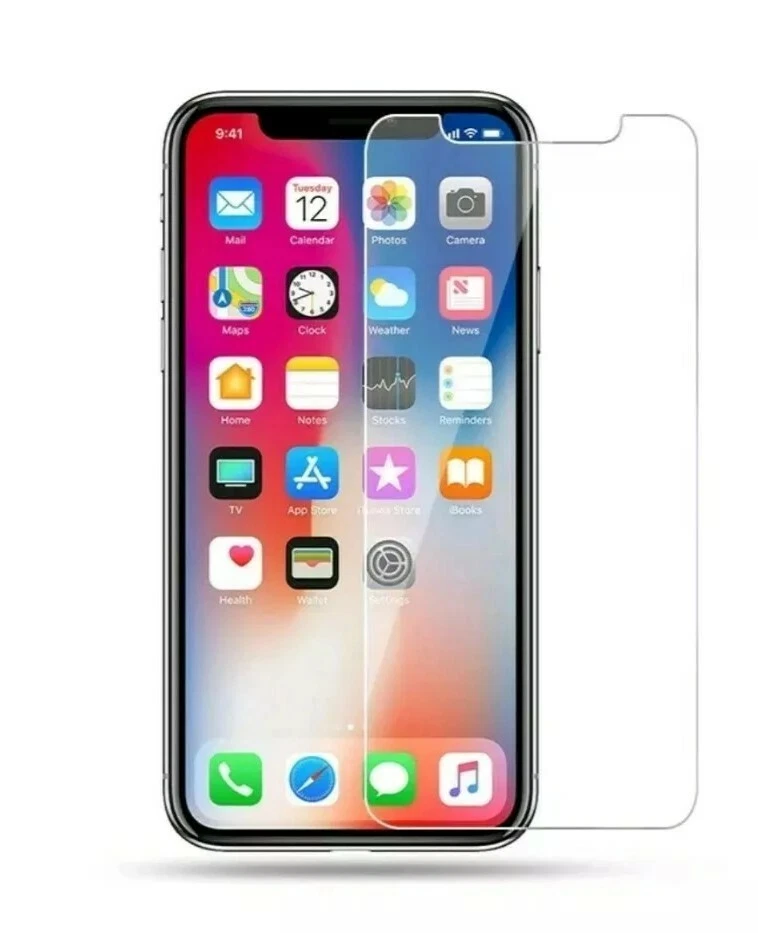 2 Tempered glass screen Protector for iPhone Xr or damsumg 8 plus - Image 1 of 1