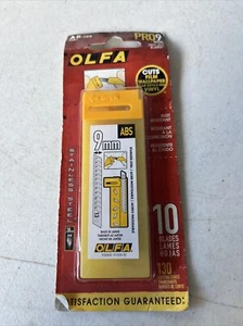 OLFA Pro 9 Lame AB-10S Snap Off Acciaio al Carbonio 10 Lame NUOVO (t22) - Foto 1 di 3