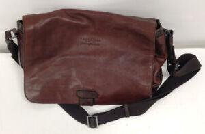 The Bridge Firenze 1969 Brown Leather Satchel Good But With Some Scuffs