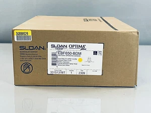 Sloan EBF650-BDM Optima Plus Battery Operated Sensor 0.5GPM Chrome Plated Faucet - Picture 1 of 6