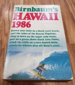 BIRNBAUM'S HAWAII 1986 by Stephen Birnbaum Paperback - Picture 1 of 8