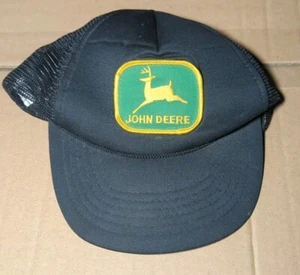 Gorra de camionero John Deere Snapback vintage logotipo serigrafiado - Imagen 1 de 3