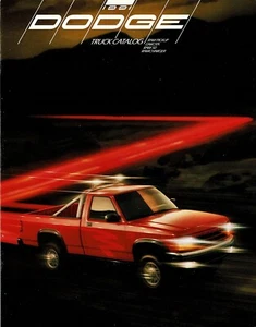 1991 Dodge Ram Pickup Dakota Ram 50 Ramcharger Dlx 36 Page Truck Sales Brochure - Picture 1 of 1