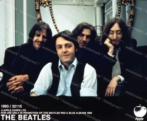 Negativo foto publicitaria original 220 mm THE BEATLES John Lennon Paul McCartney - Imagen 1 de 2