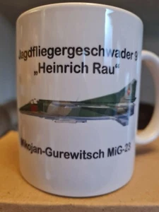 Tasse MiG 23, JG Flogger NVA Jagdfliegerstaffel 9 "Heinrich Rau" - Bild 1 von 1