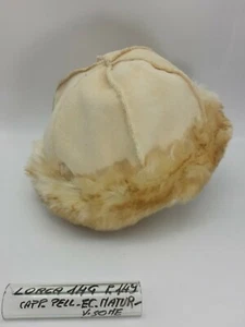 Cappello - Pelliccia Ecologica - Cotone - Naturale/Visone - 14G - Lorca - Imagen 1 de 8