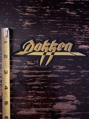 Dokken - Embroidered Iron on patch - Punk/Rock/Metal/ Music / Art