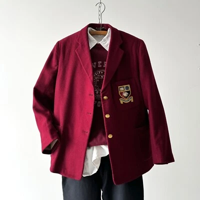 Blazer de lana de remo vintage de los años 50 Leyscott England Wolverton Institute para mujer Foto 1 de 4