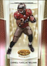 2007 Leaf Certified Materials Mirror Gold Card #52 Cadillac Williams /25
