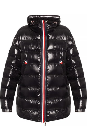 NUOVO PIUMINO CON CAPPUCCIO MONCLER UOMO COURCILLON TRICOLORE ZIP TAGLIA 3 #DC137