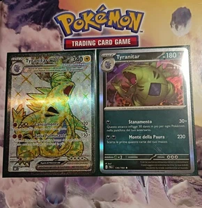 carta pokemon Tyranitar EX - Foto 1 di 3