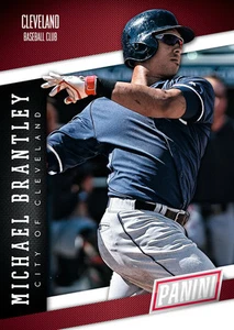 MICHAEL BRANTLEY Indians Team Colors Panini 2014 National Convention - Picture 1 of 1
