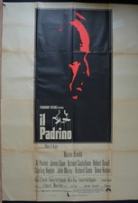 manifesto 4FG IL PADRINO THE GODFATHER MARLON BRANDO FRANCIS FORD COPPOLA AL PAC