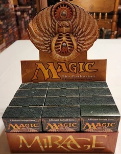 MTG: MIRAGE Starter Deck display box w/12 deck boxes + rules; NO CARDS, 1996 - Picture 1 of 9