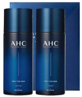 AHC Only For Man Toner 150ml + Lotion 150ml Whitening Anti-Aging Korean cosmetic - Image 1 of 4