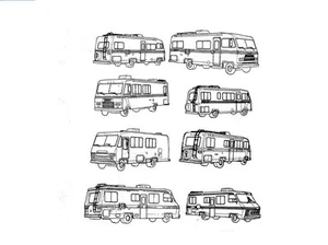 Juego de manual de servicio de autocaravana Champion -900pg Titan TransStar TransVan reparación - Imagen 1 de 7