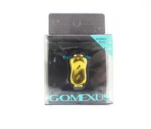 Gomexus T22GDGD Knob Titanium Gold 22mm Shimano A , Daiwa S (6750) - Picture 1 of 5