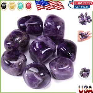 Energy Healing Amethyst Stones 1/2 lb – Authentic Irregular Nugget Crystals - Picture 1 of 6