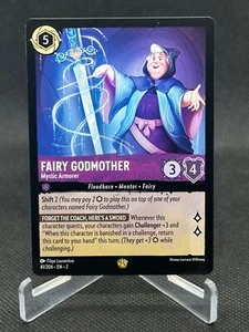 Fairy Godmother Mystic Armorer Disney Lorcana Floodborn 41/204 - Picture 1 of 2