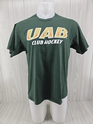 Camisa UAB Blazers Grande Adulto Verde Club de Hockey Manga Corta Foto 1 de 4