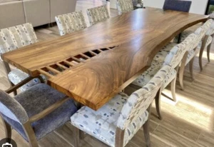 Real Scottish Oak Office Desk With Shelves Bespoke Made You Sketch We Build - Picture 1 of 11
